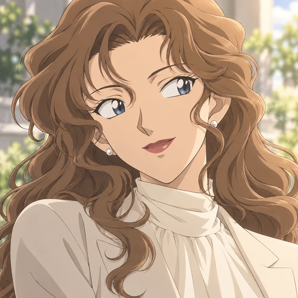 Yukiko Kudo AI 辅助角色插画