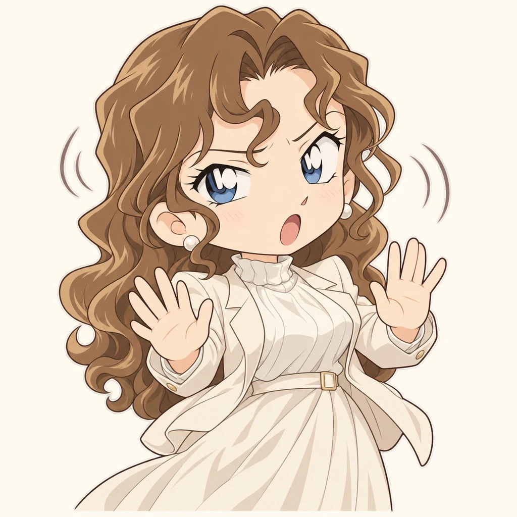 Yukiko Kudo 表情包 8