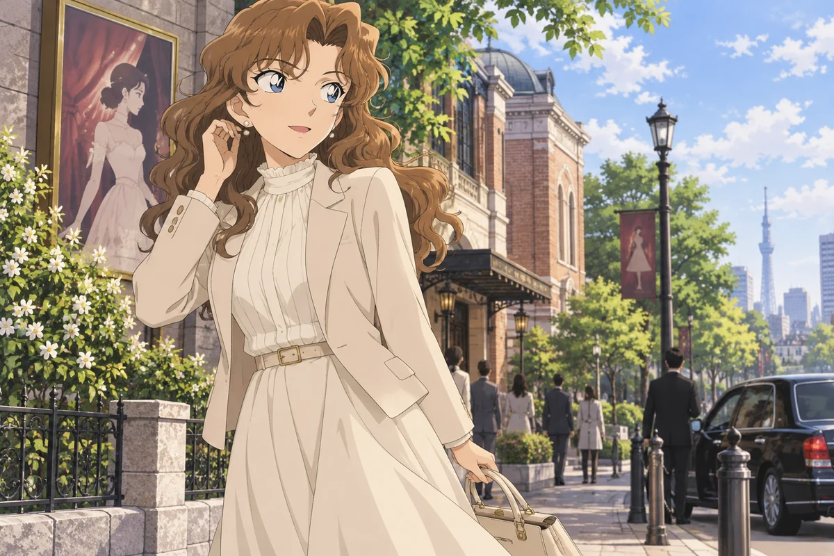 Yukiko Kudo AI 插画