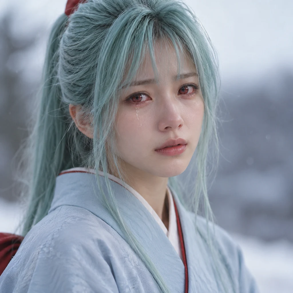 雪菜の実写風AIポートレート