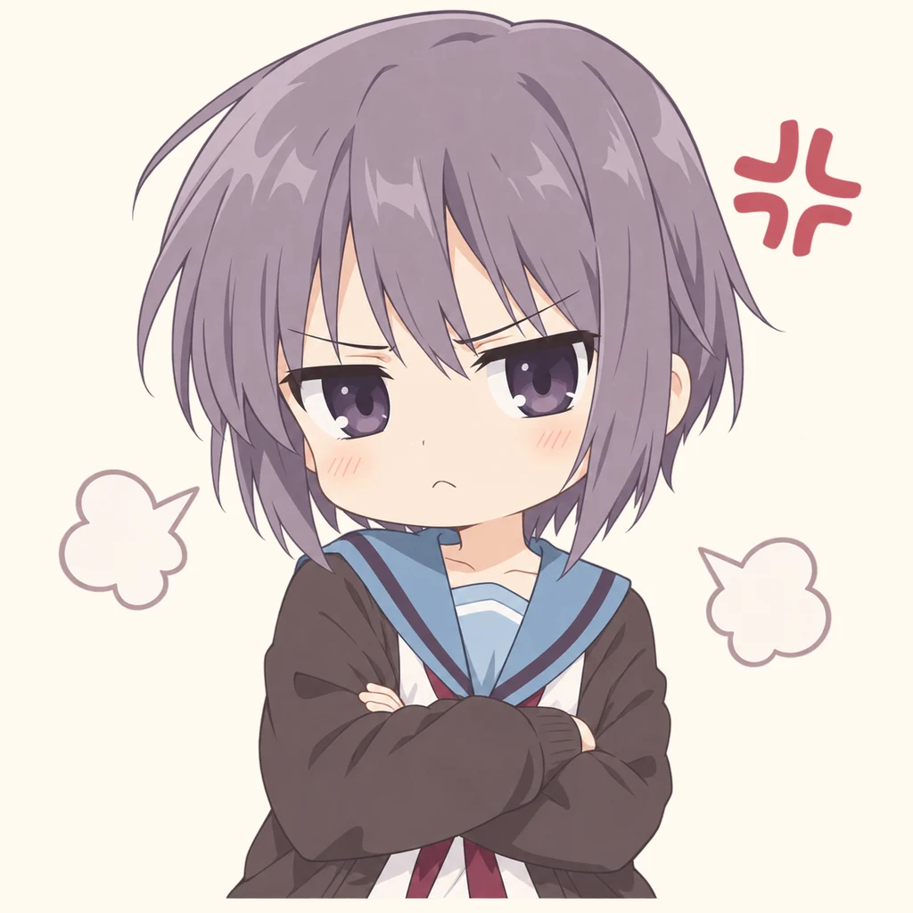 Yuki Nagato 表情包 2