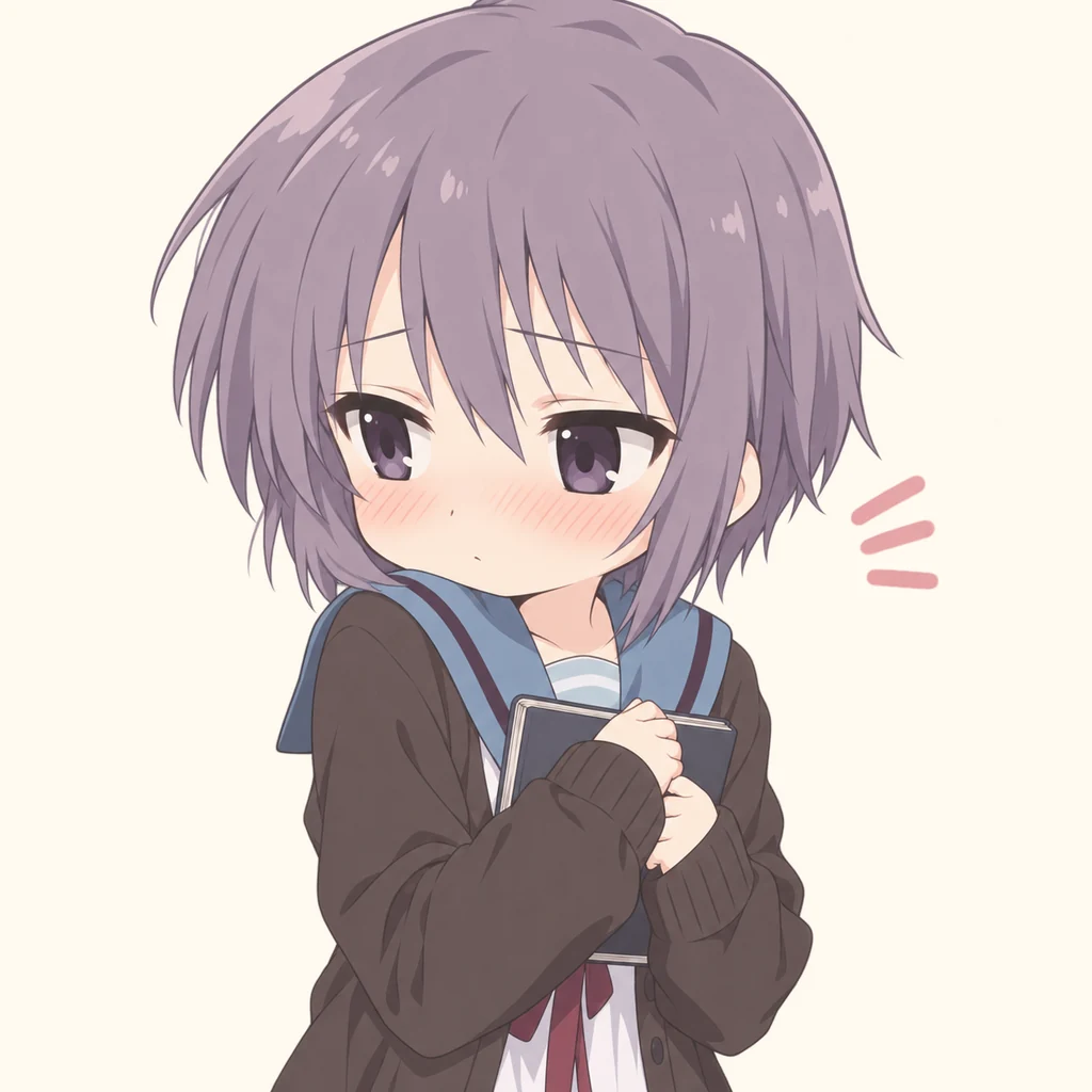 Yuki Nagato 表情包 6