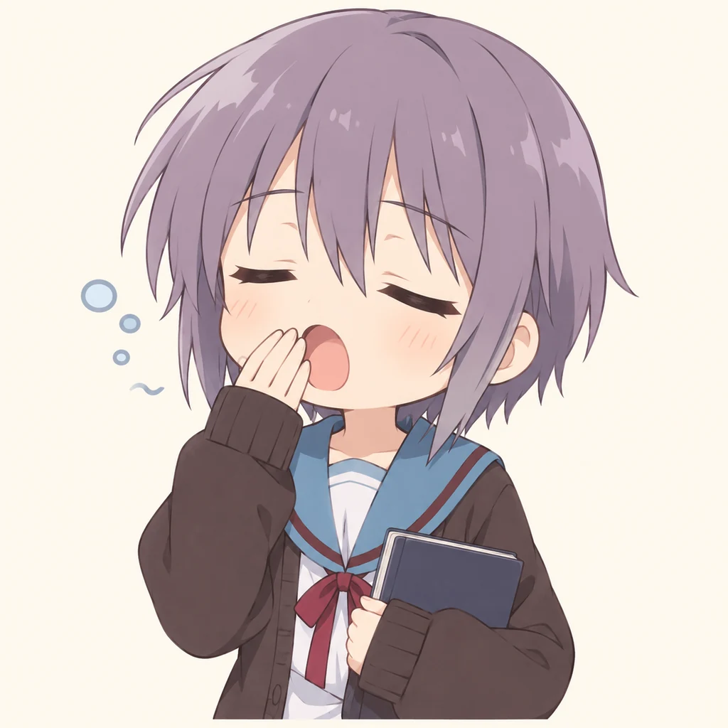Yuki Nagato 表情包 7