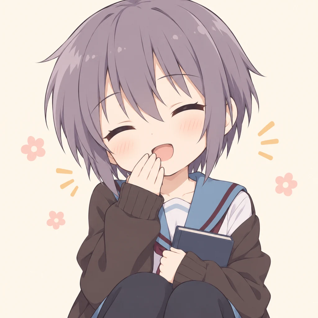 Yuki Nagato 表情包 4