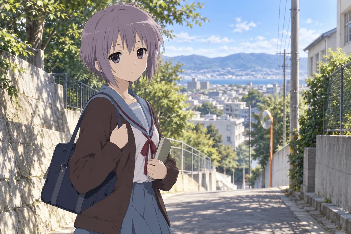 Yuki Nagato AI 插画