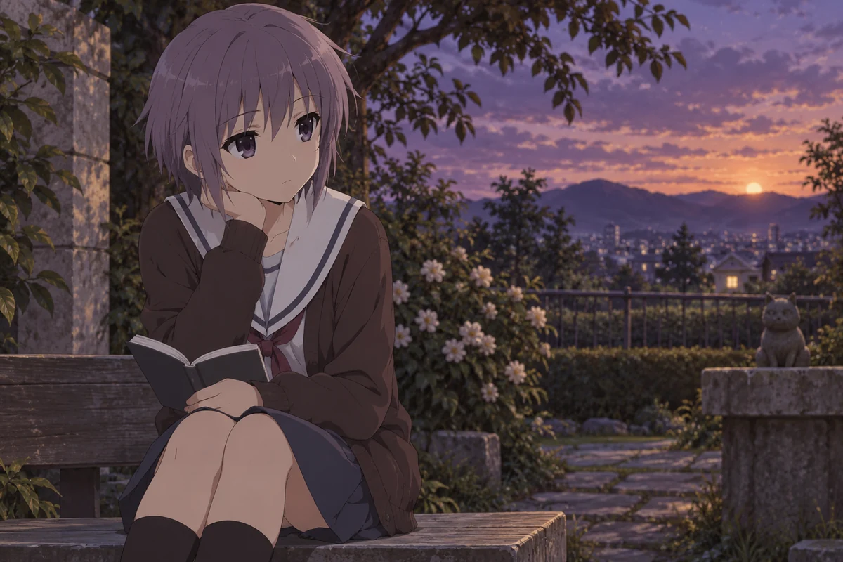 Yuki Nagato AI 插画