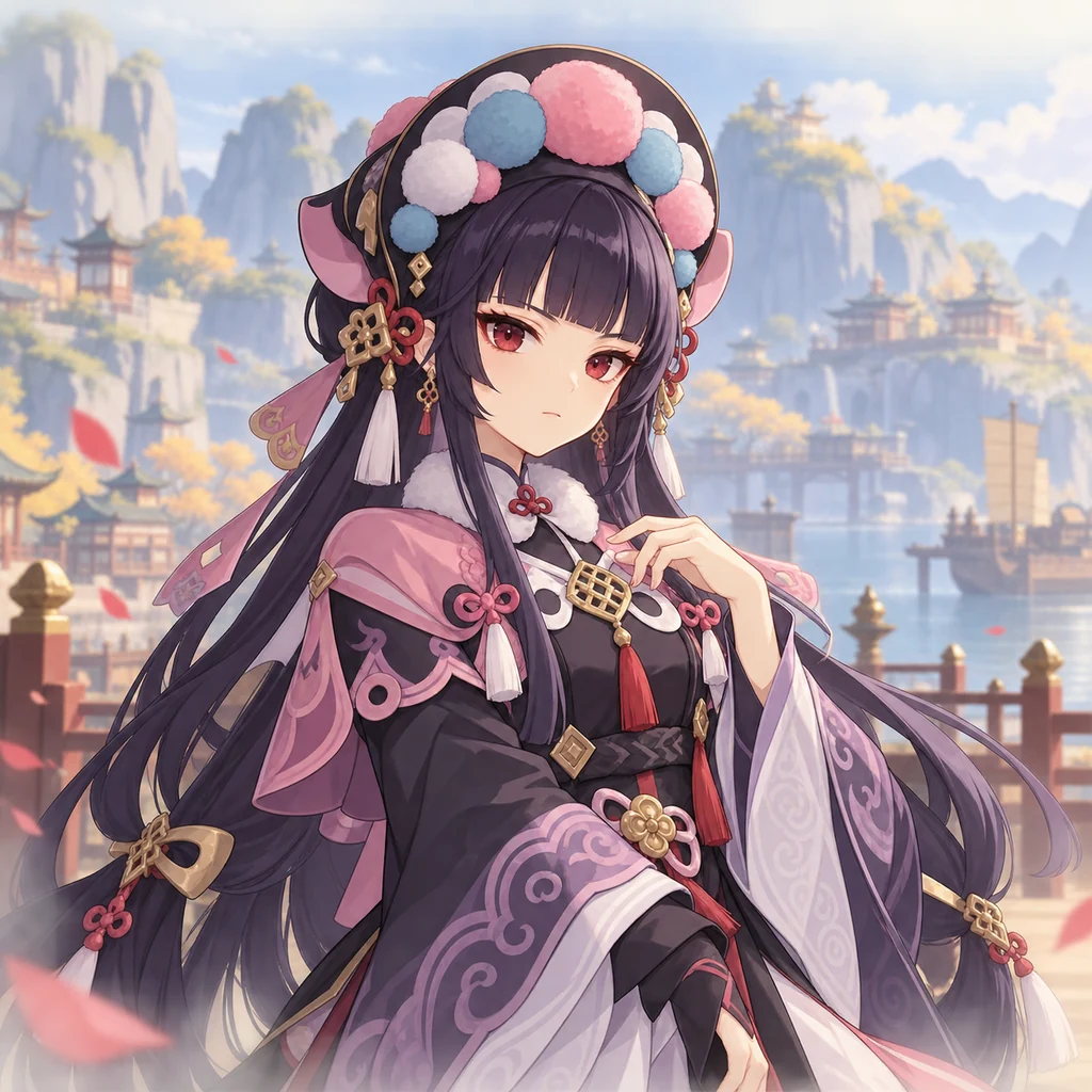 Yun Jin AI 辅助角色插画