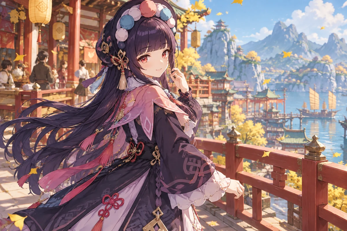 Yun Jin AI 插画