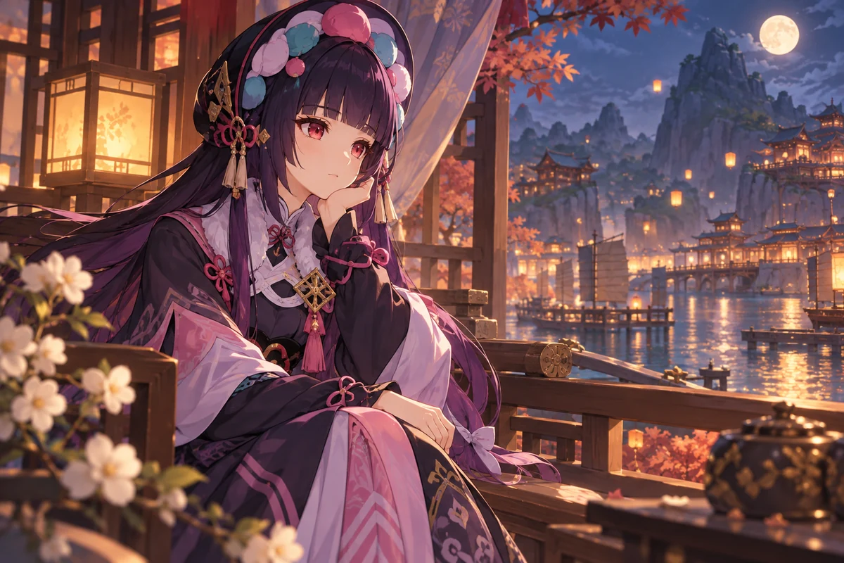 Yun Jin AI 插画