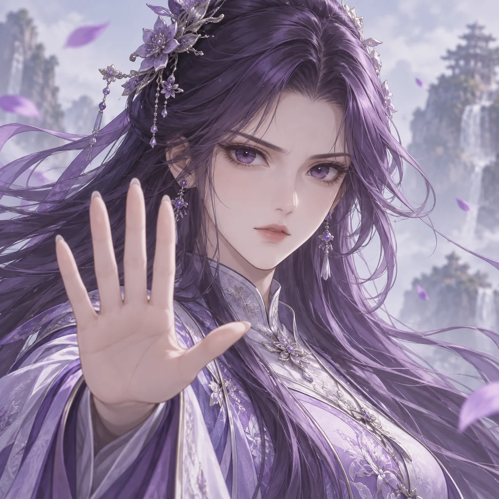 Yun Xi AI 辅助角色插画