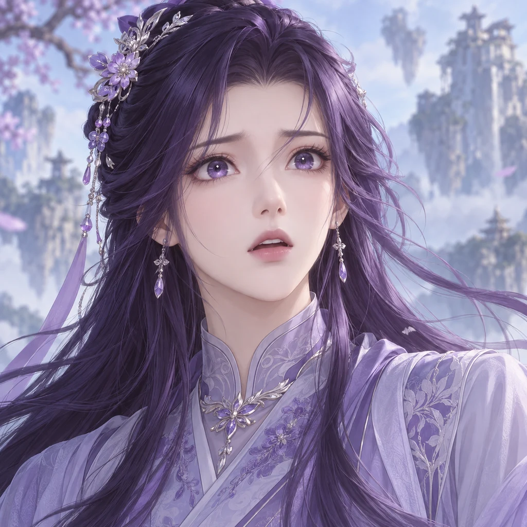Yun Xi AI 辅助角色插画