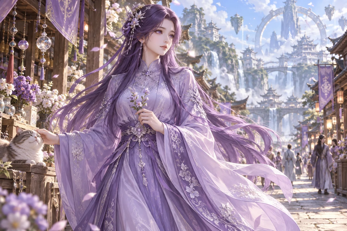 Yun Xi AI 插画