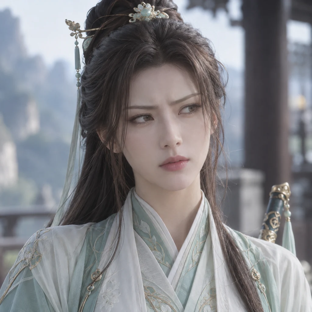 Yun Yun live-action AI portrait