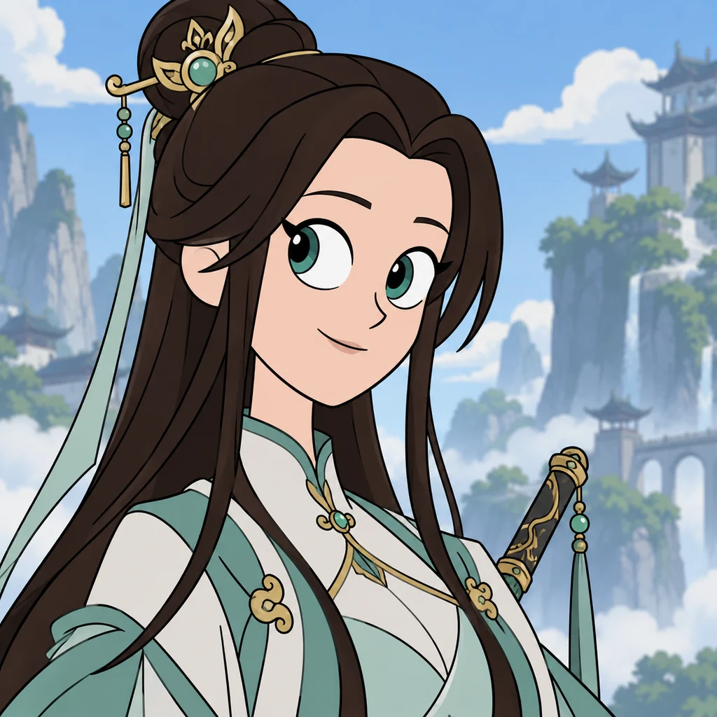 Yun Yun AI 辅助角色插画