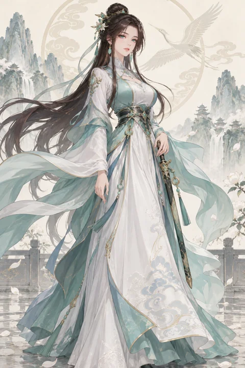 Yun Yun角色示意插画