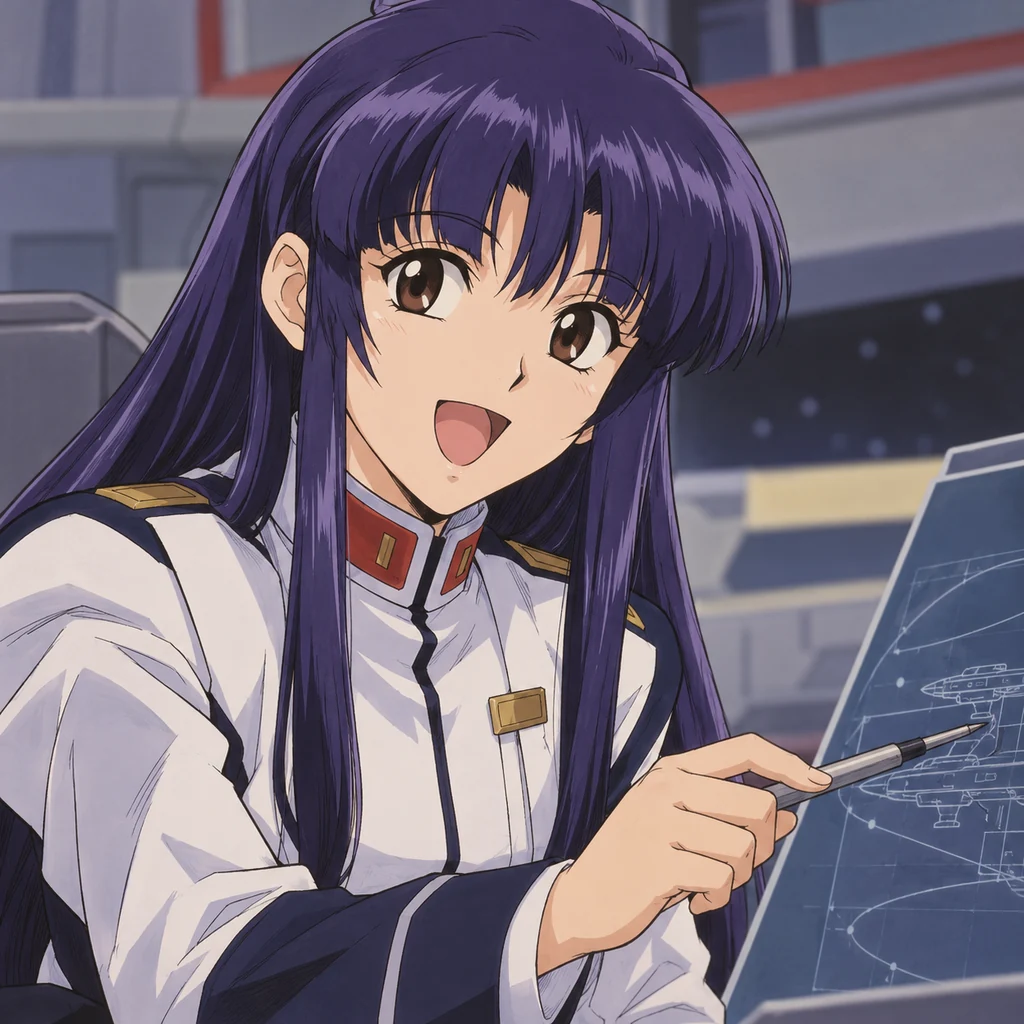 Yurika Misumaru AI 辅助角色插画