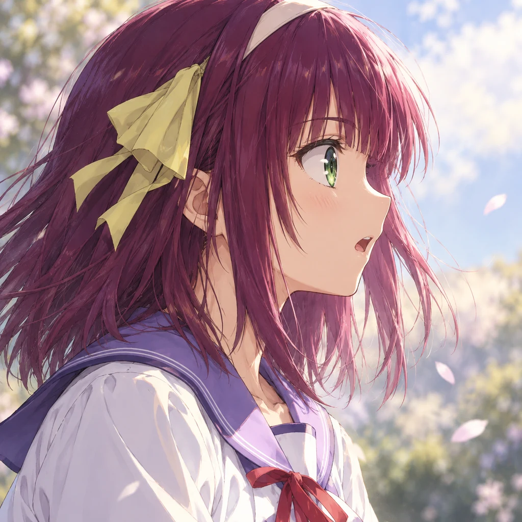 Yuri Nakamura AI 辅助角色插画