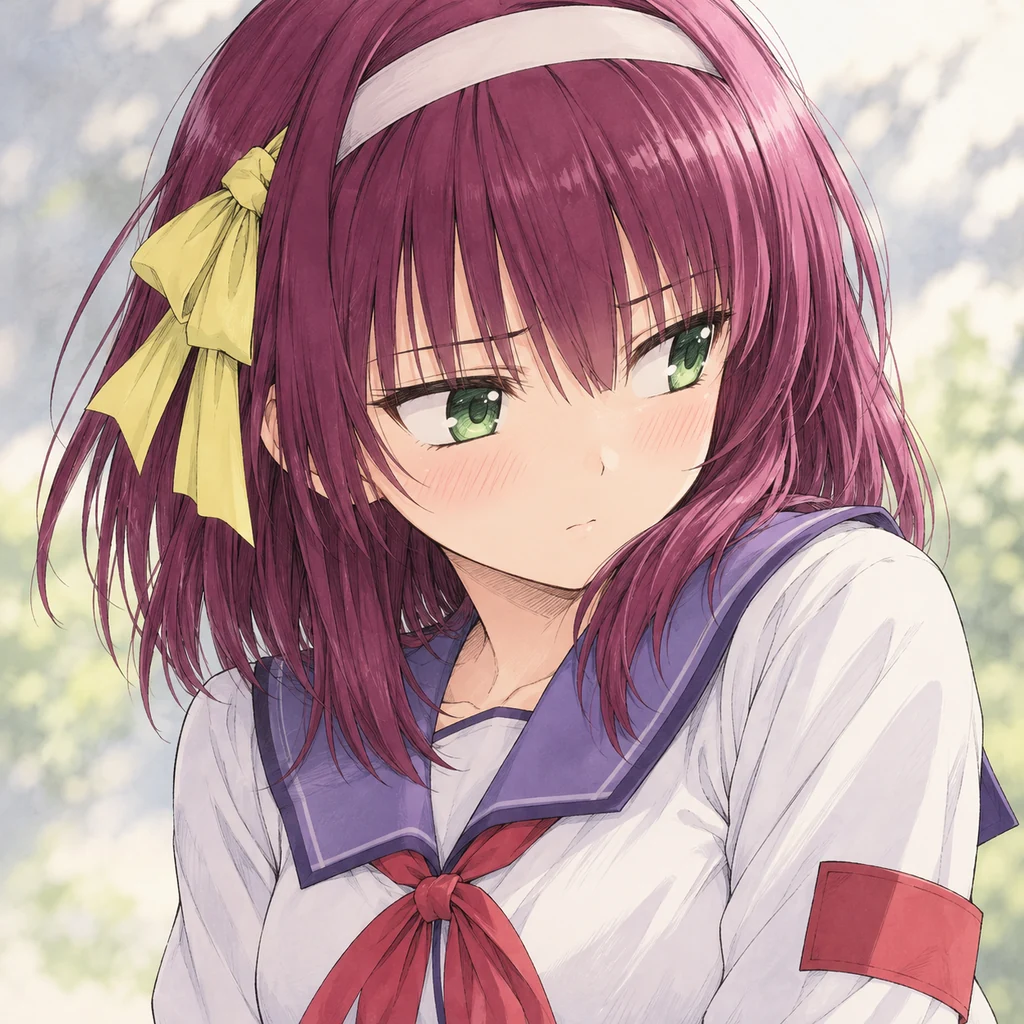 Yuri Nakamura AI 辅助角色插画
