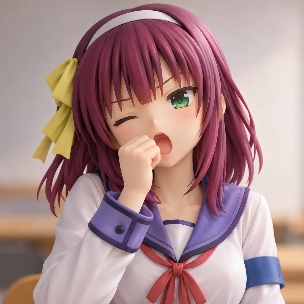 Yuri Nakamura AI 辅助角色插画