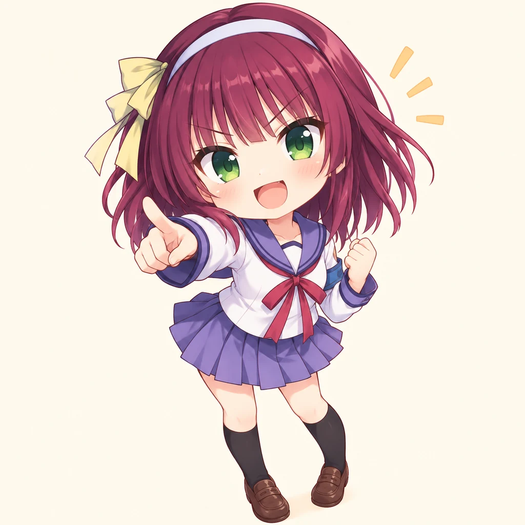 Yuri Nakamura · Reaction sticker