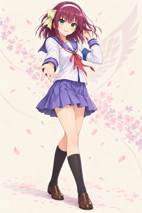 Yuri Nakamura角色示意插画