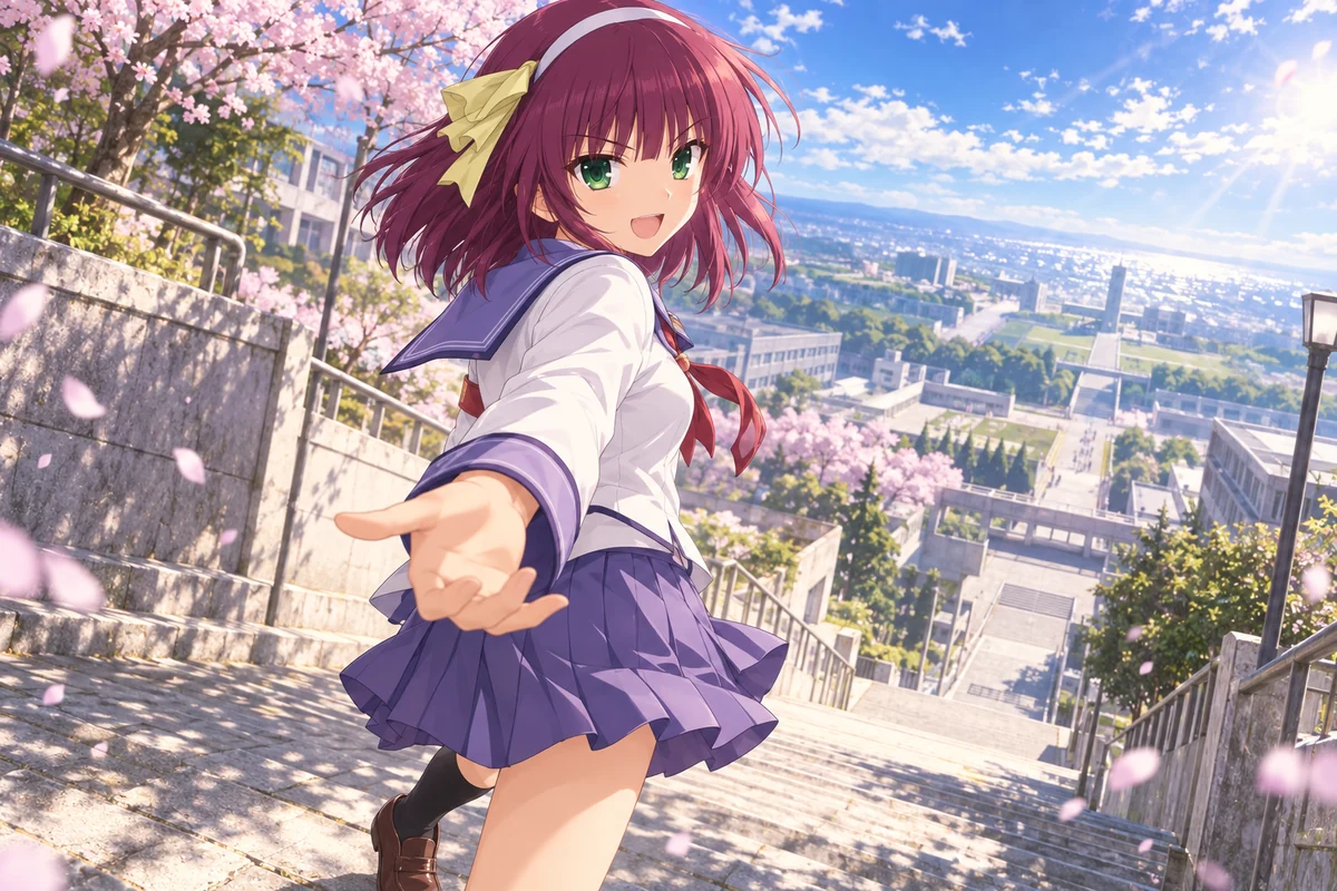 Yuri Nakamura AI 插画