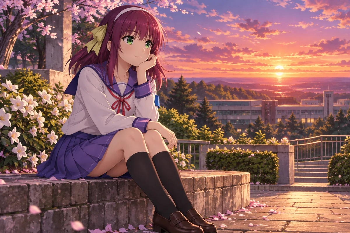 Yuri Nakamura AI 插画
