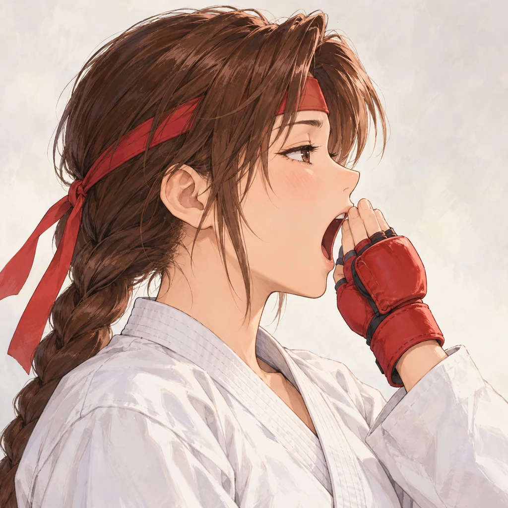 坂崎由莉 AI 辅助角色插画