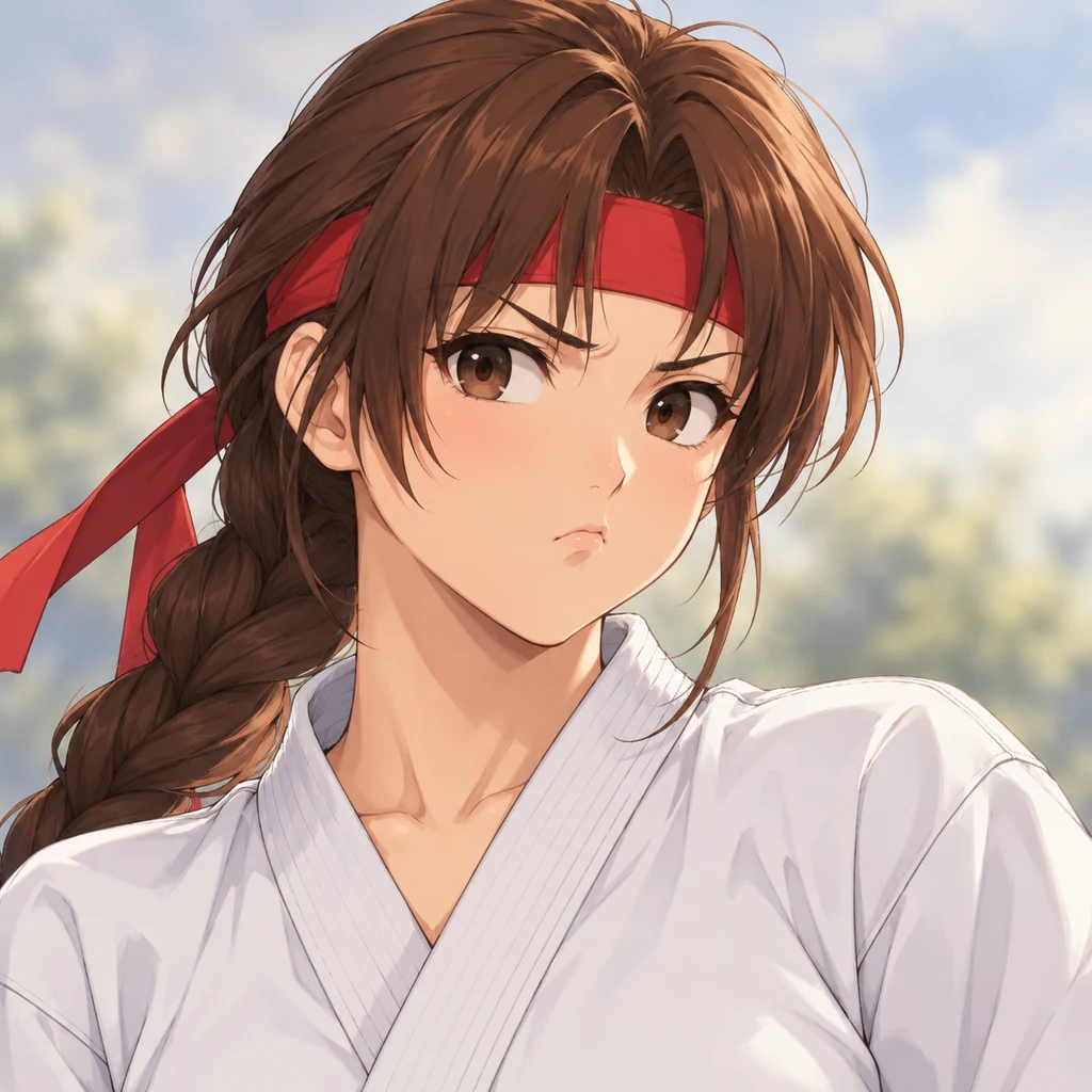 坂崎由莉 AI 辅助角色插画