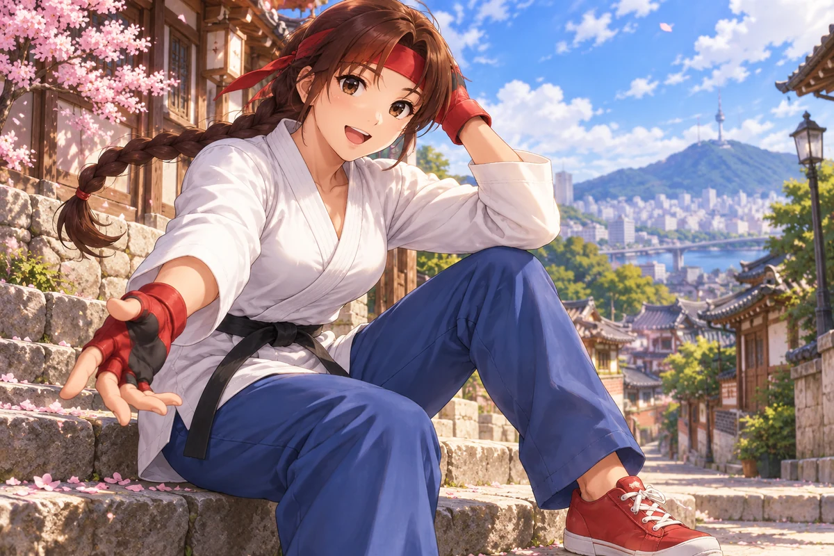 坂崎由莉 AI 插画