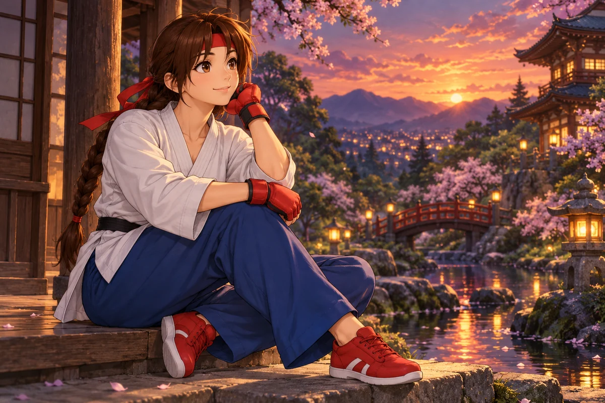 坂崎由莉 AI 插画