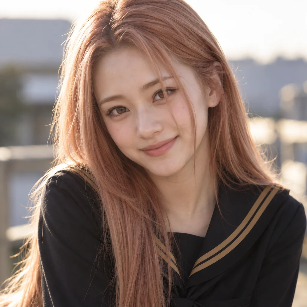 Yuzuha Shiba live-action AI portrait