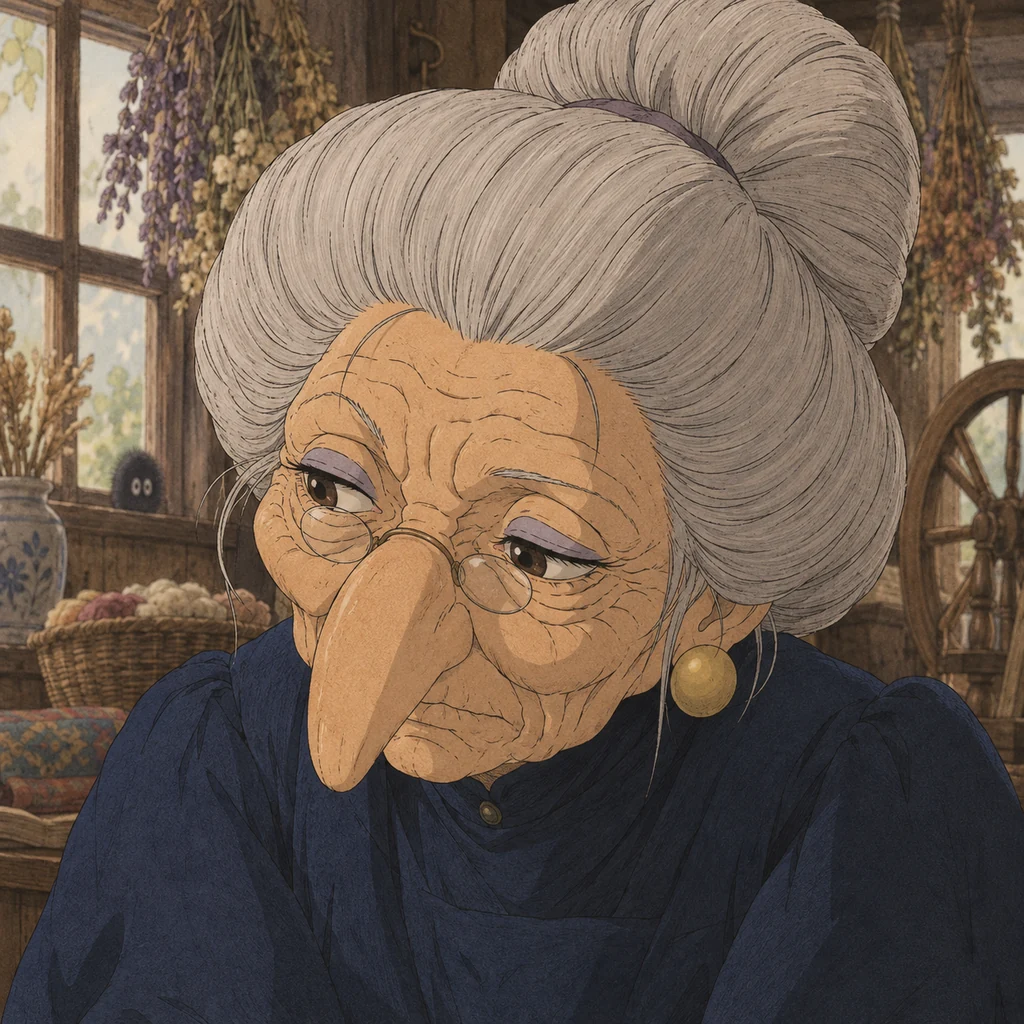 Zeniba AI 辅助角色插画