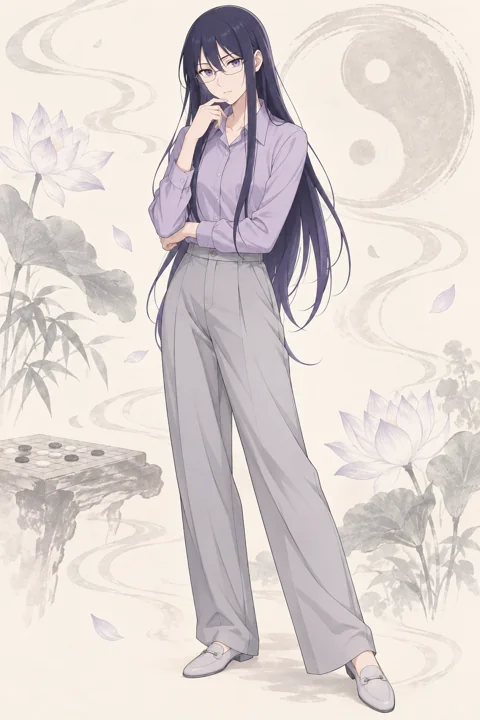 Zhi Jinhua角色示意插画