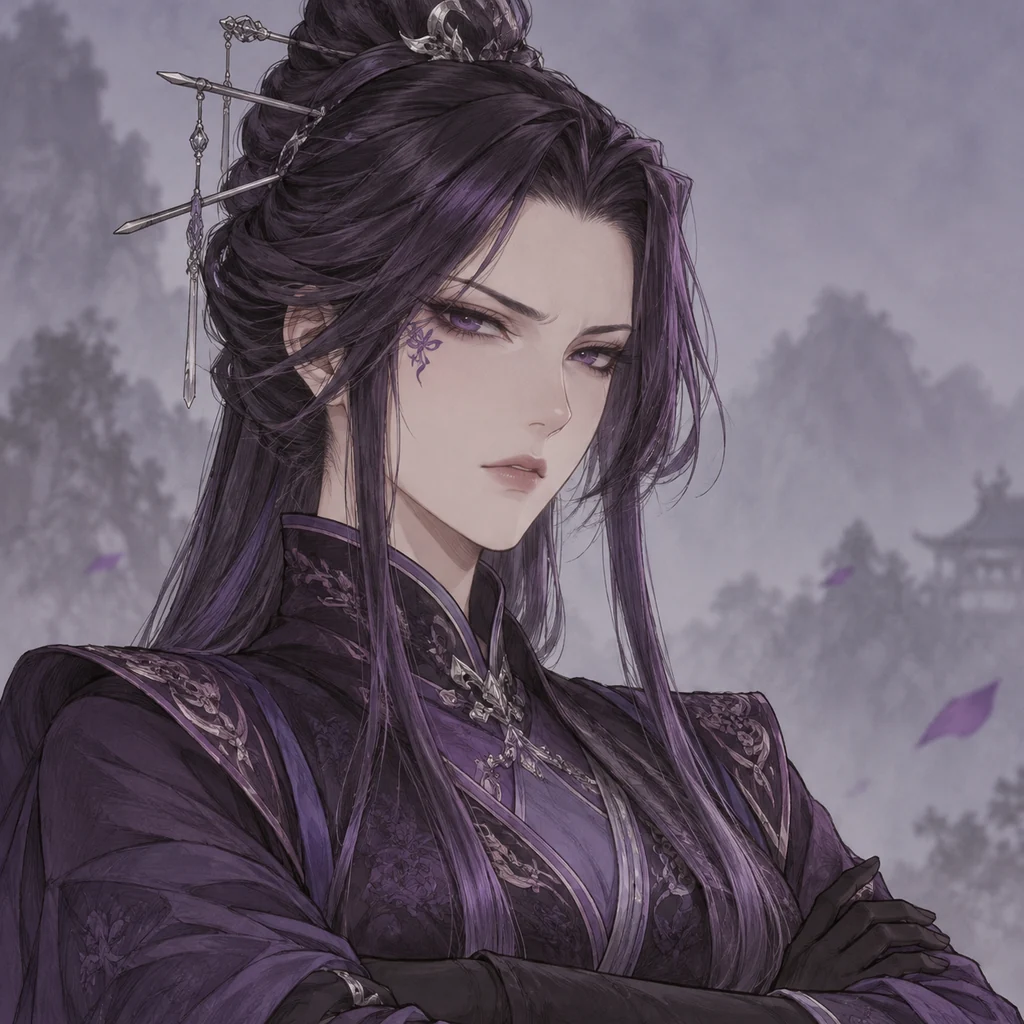 Zi Nu AI 辅助角色插画