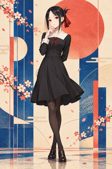 四宫辉夜角色示意插画