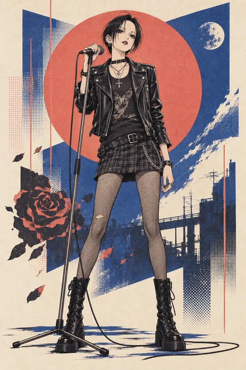 大崎娜娜角色示意插画