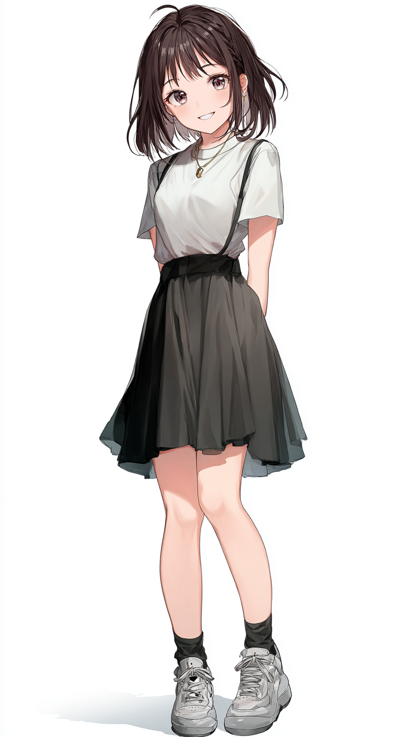 Crie um personagem de anime que provavelmente será popular entre os otakus