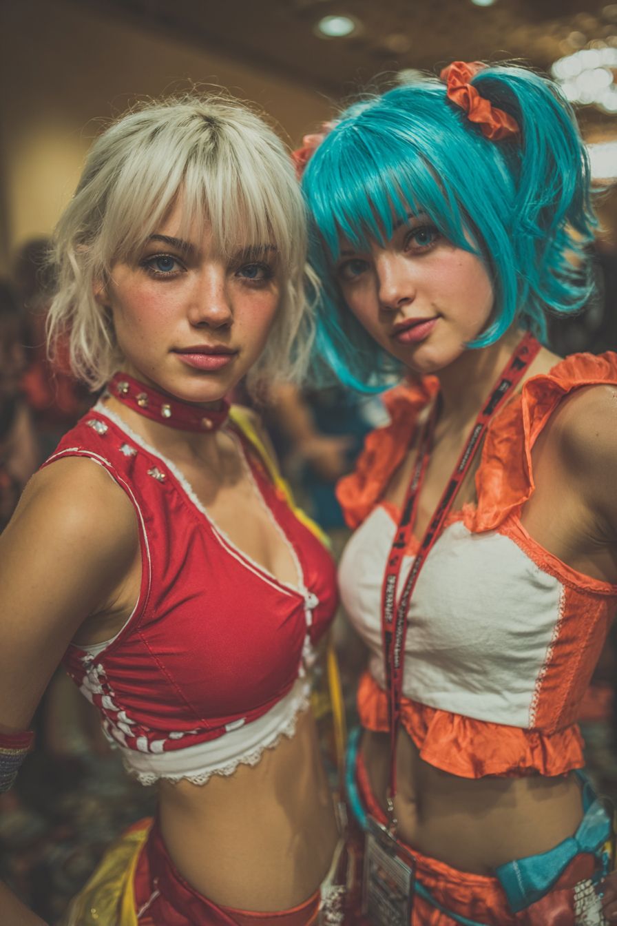 Lady Gaga, Emma Watson et Billie Eilish se déguisent en leurs personnages respectifs lors d'une convention d'anime