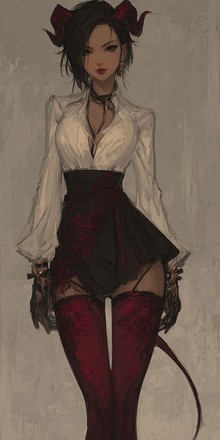 Vollkörperbüroleiterin Tiefling