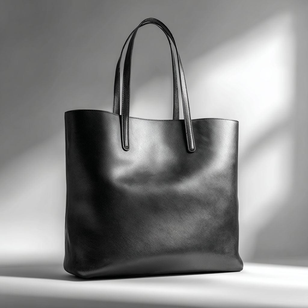 Photo de produit e-commerce en haute résolution d'un sac sur un fond blanc propre