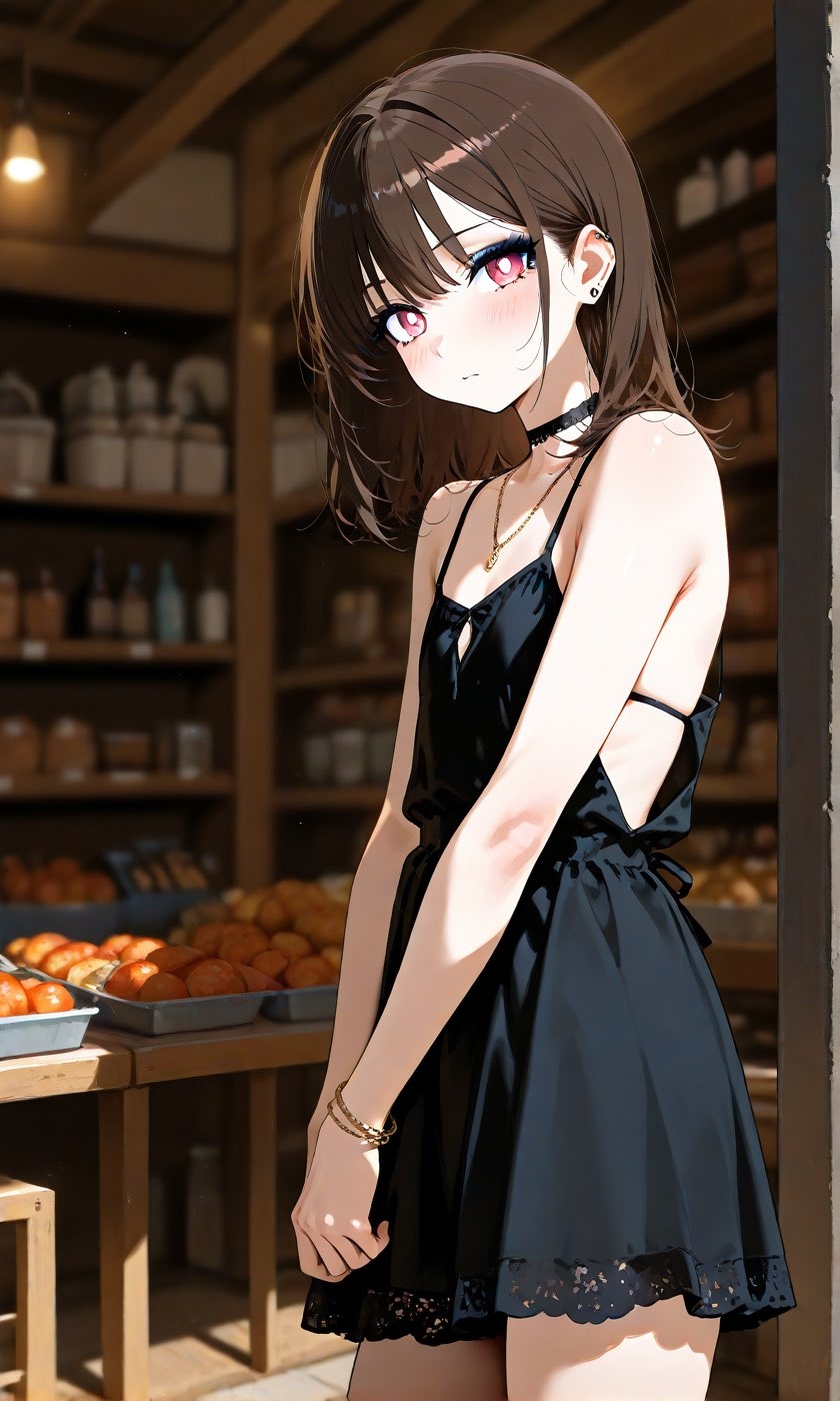 HD Smartphone-Hintergrund mit Illustrationen von japanischen Anime-Mädchen