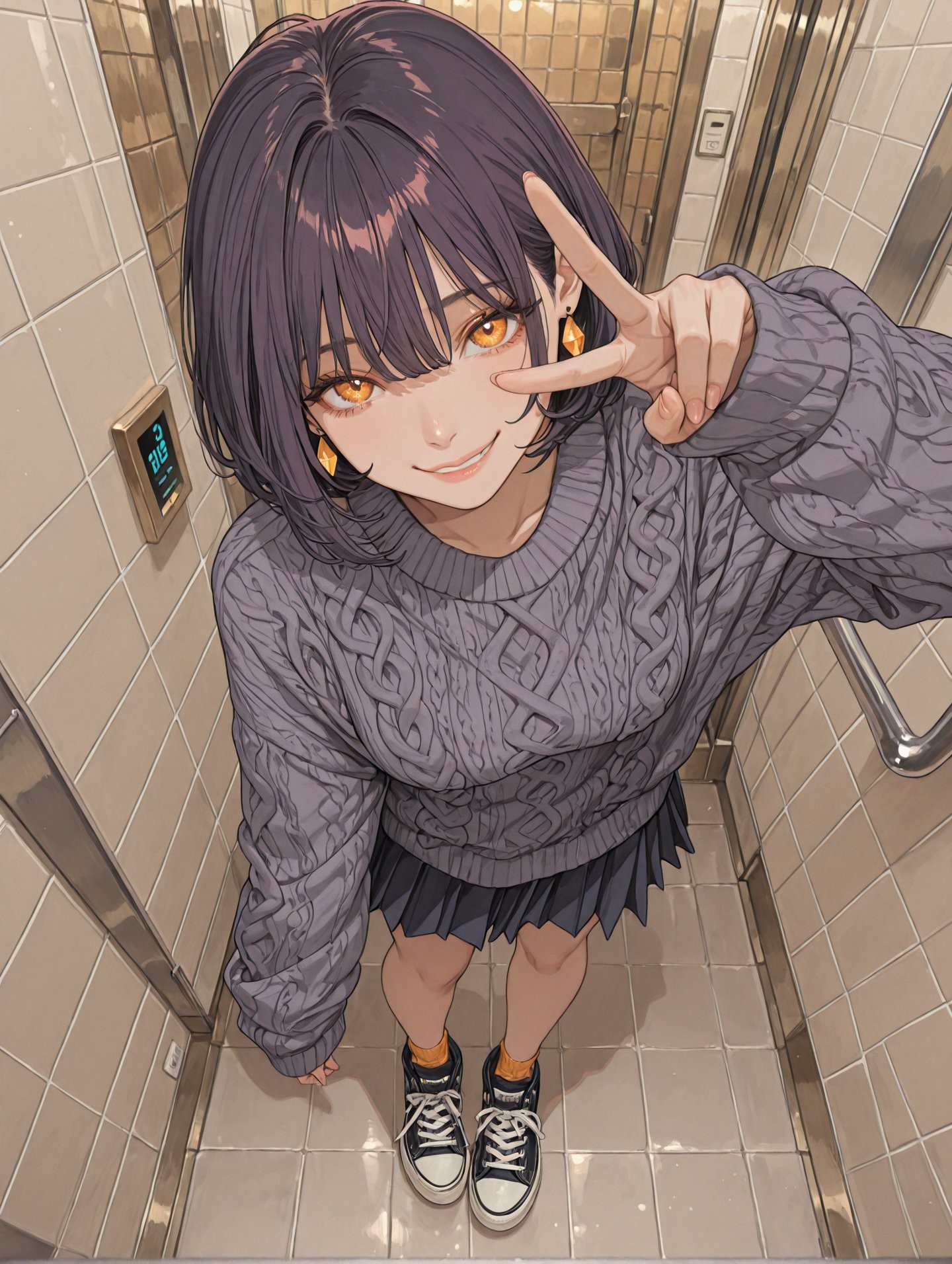 Fondo de pantalla de chica de anime japonés en alta definición