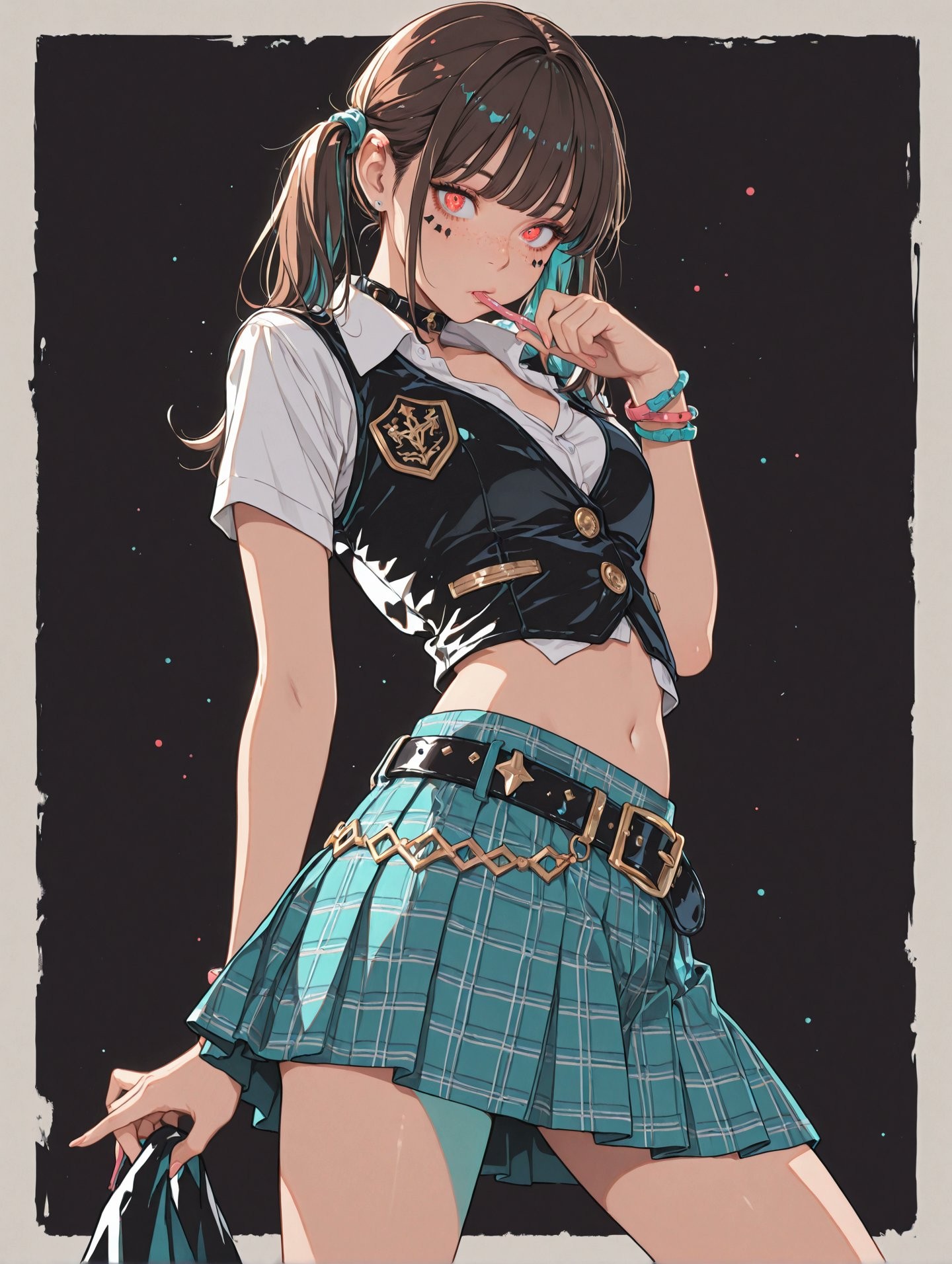 高画質の日本のアニメ少女の壁紙