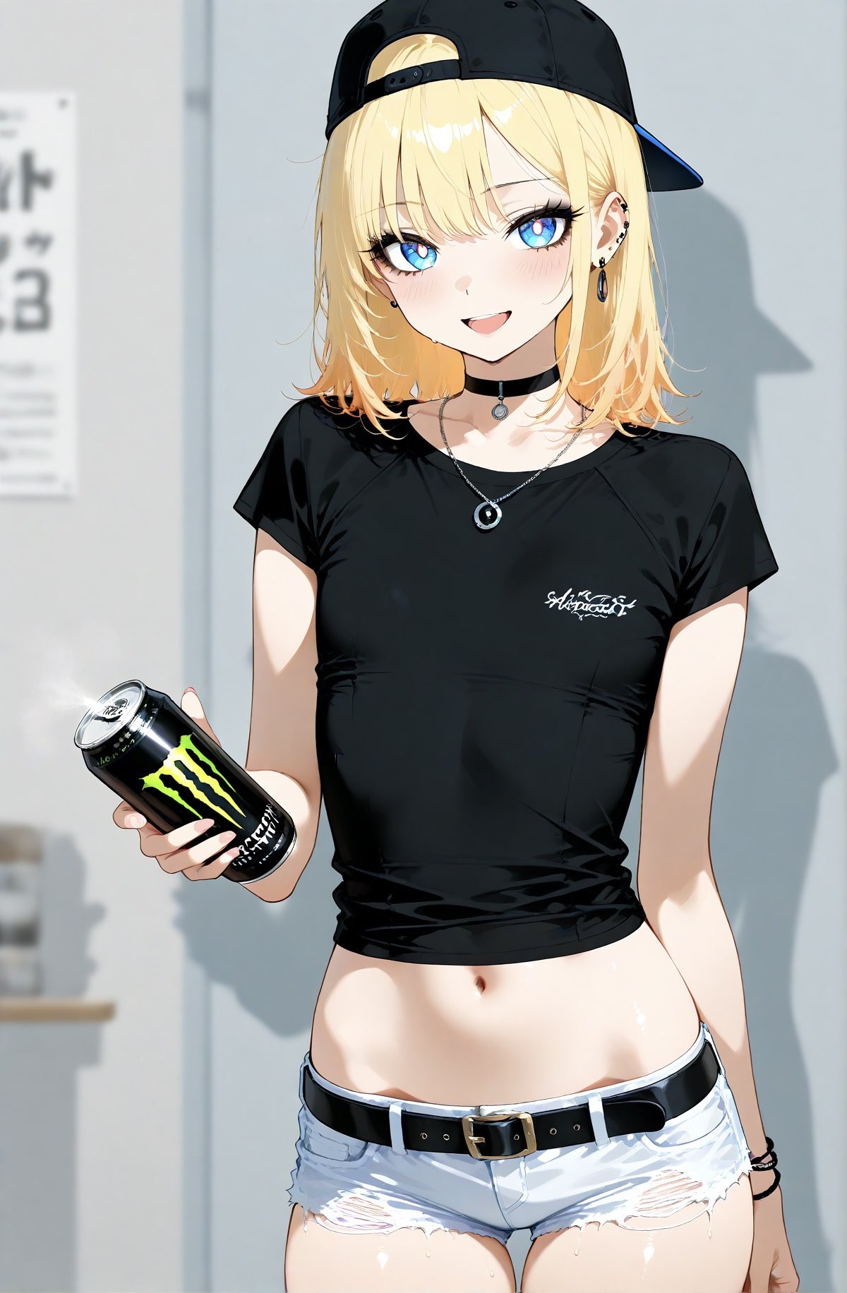 Papel de parede de garota de anime 2D em alta definição