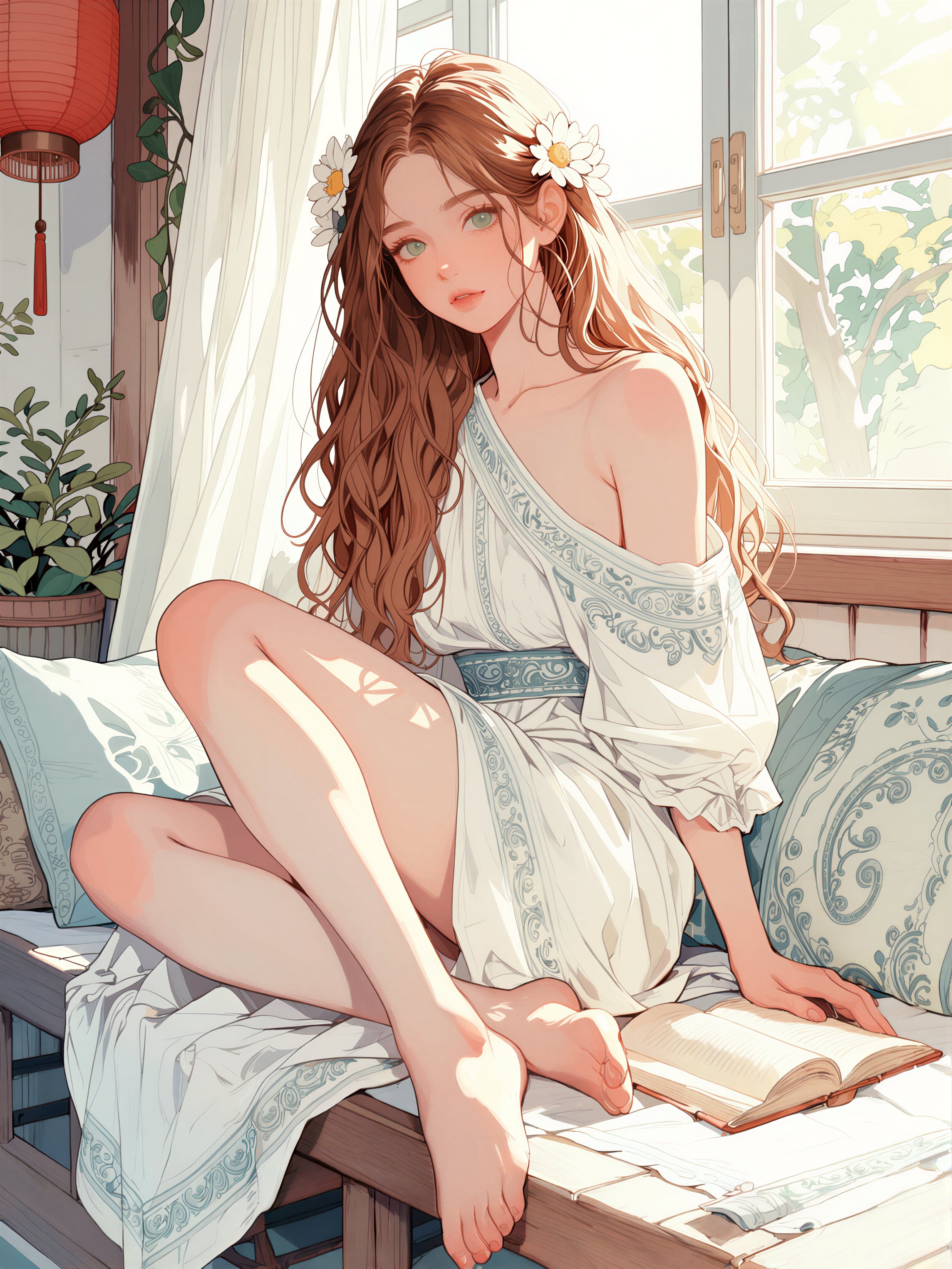 High-definition Japanese anime girl wallpaper