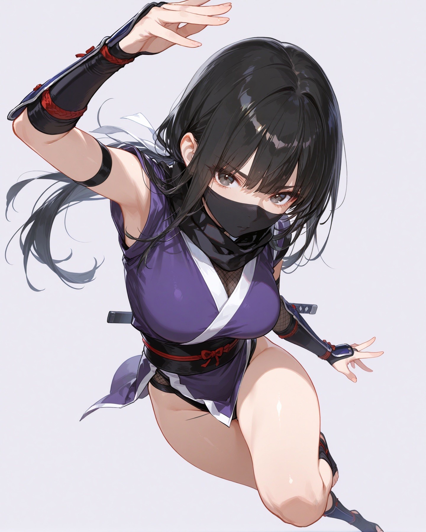 Hochauflösender japanischer Anime-Mädchen-Hintergrund