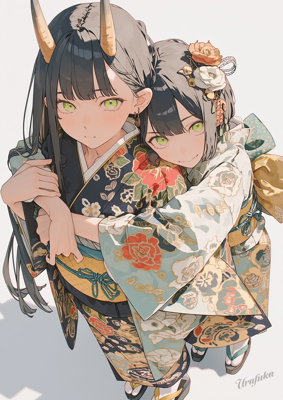 美しい日本のアニメ少女の壁紙