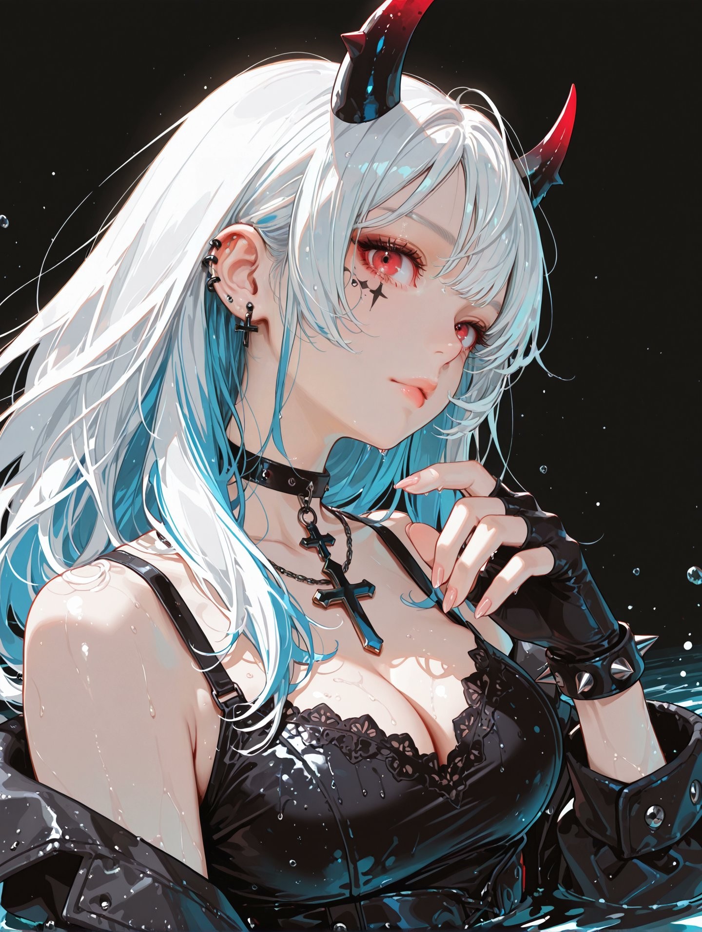 Papel de parede de garota de anime japonês em alta definição