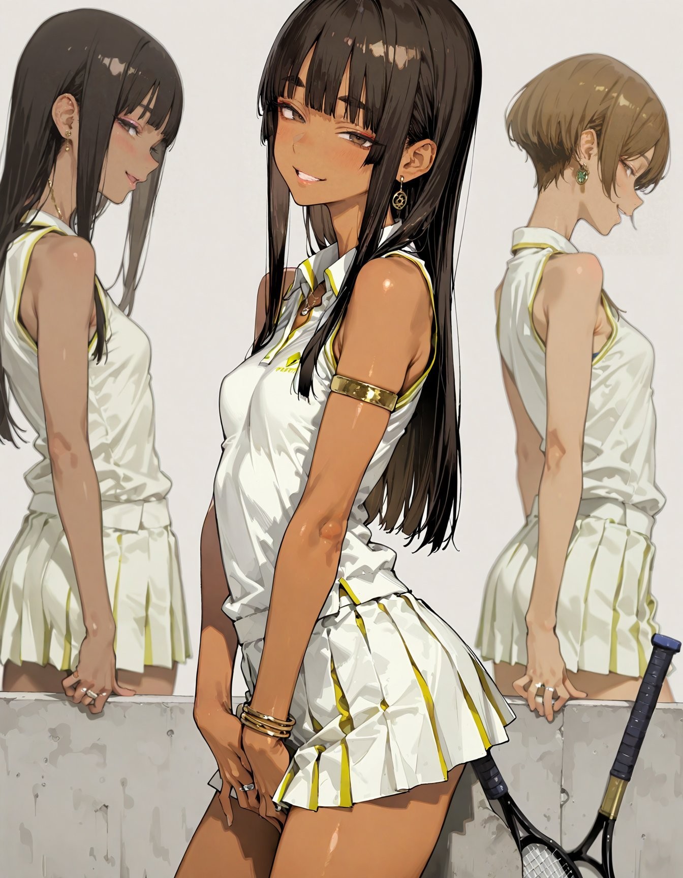 Fondo de pantalla de chica de anime japonés en alta definición